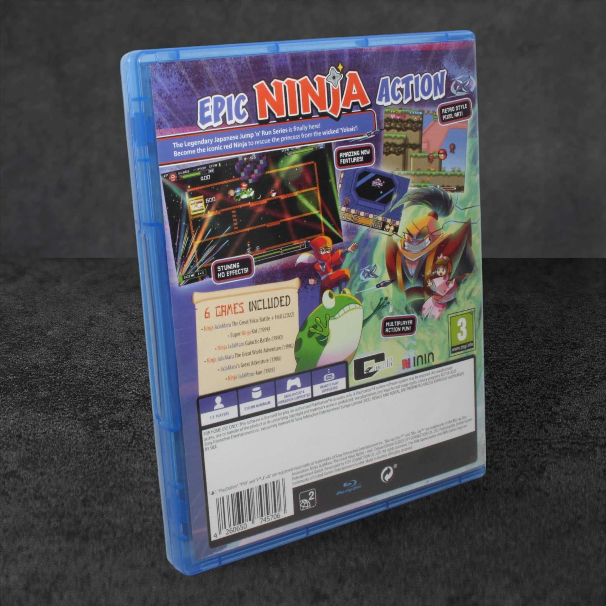 5/5 Ninja JaJaMaru The Great Yokai Battle GameBAZA