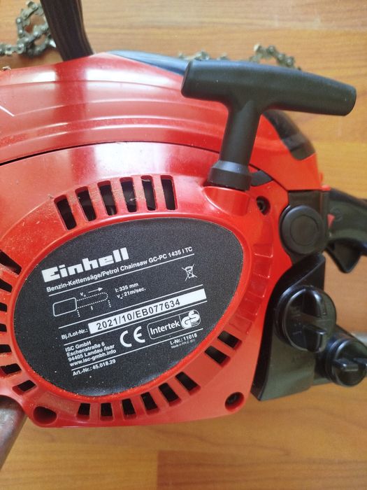 Бензопила Einhell