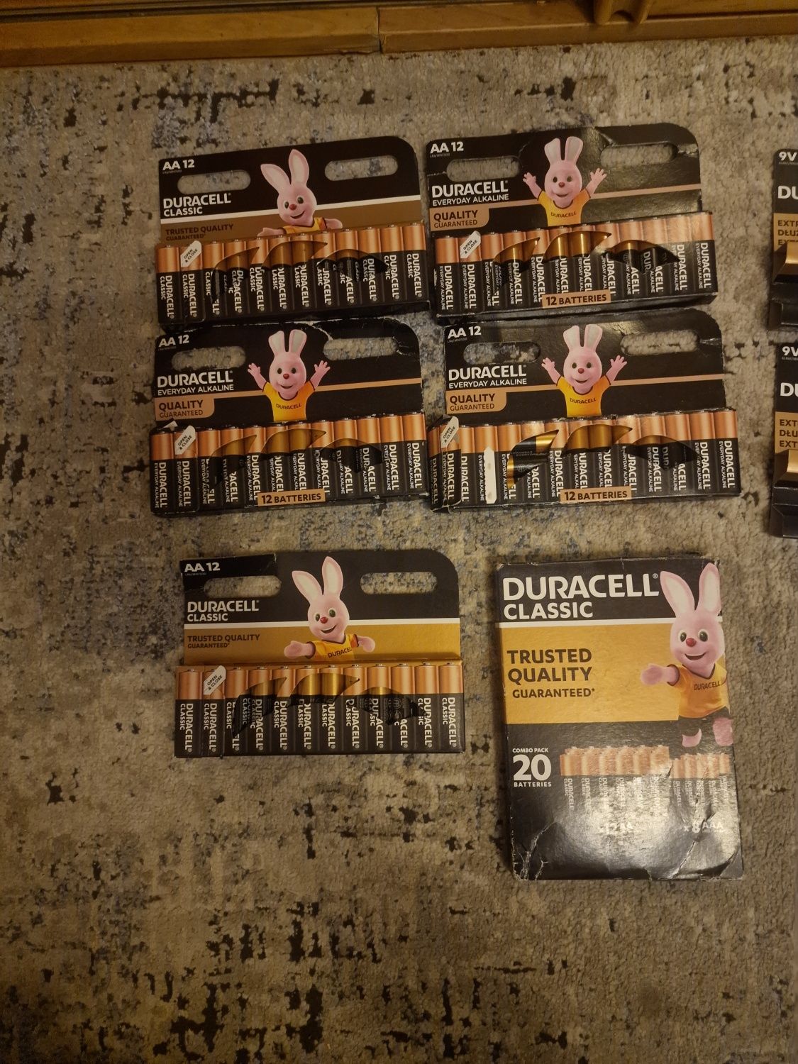 Baterie Duracell 9A jednorazowe 7 sztuk i