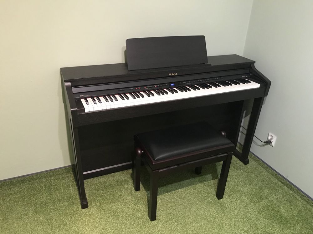 : Pianino cyfrowe Roland HP503-RW + oryginalna ława (stan idealny)