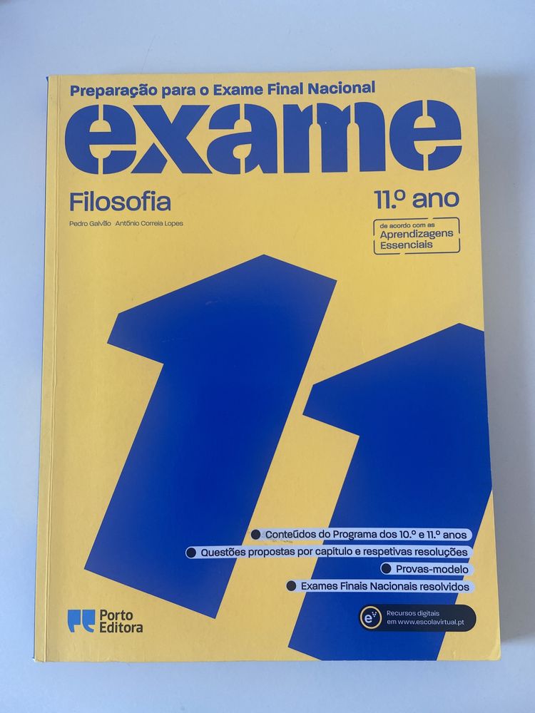 Livro de preparação para o Exame Nacional de Filosofia 11°ano