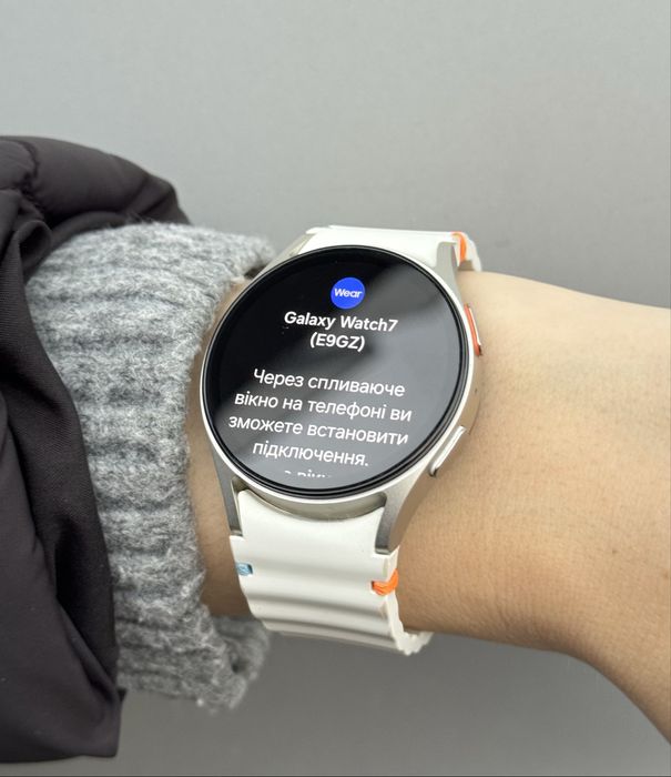 Samsung Galaxy Watch 7 40 mm (Алюміній) Bluetooth — Сірий