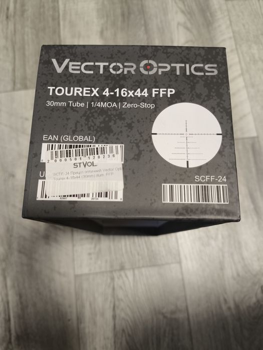 Приціл оптичний Vector optics 4-16×44