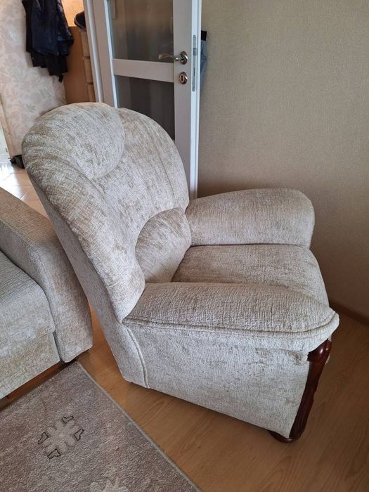 Elegancki fotel wypoczynkowy 2 szt