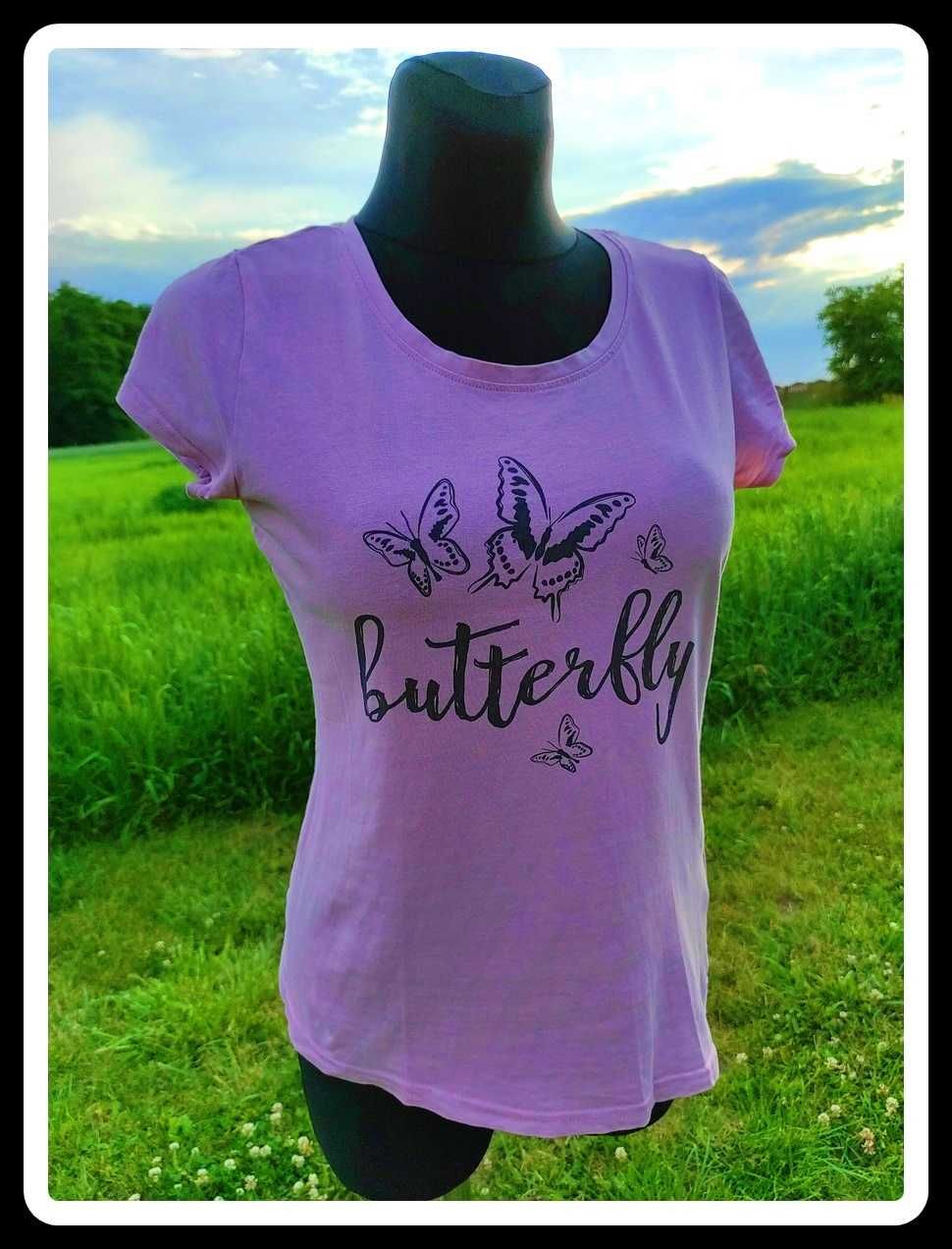 Bluzka tshirt koszulka Butterfly Beloved 40 L