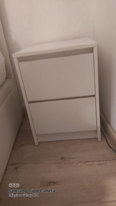 Stolik nocny biały 2 szt