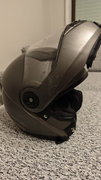 Capacete  ls2  cinza