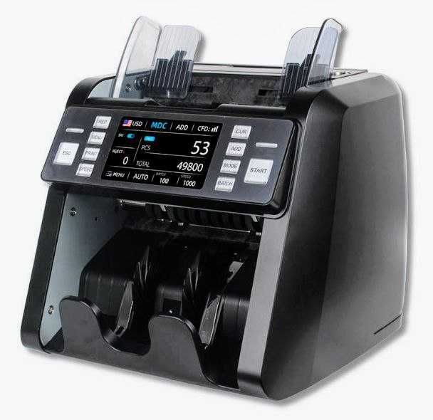 Лічильник банкнот Hard-Cash Victory Lite із розпізнаванням номіналів.