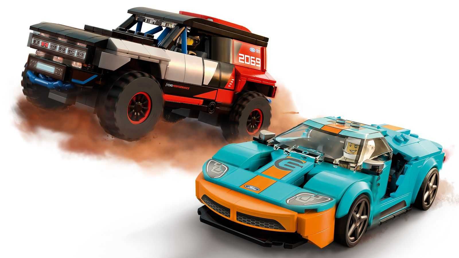 LEGO 76905 - Speed Champions Ford GT Heritage Edition i Bronco R