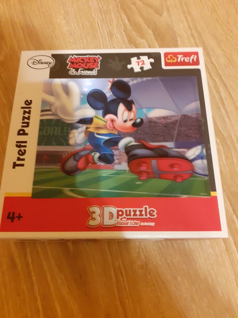 Trefl puzzle 3D 72 elementy  Mickey Mouse
