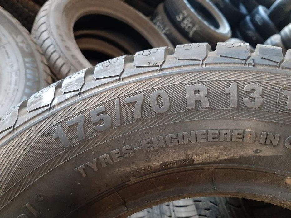 4xOpona nieużywana zima 175/70R13 CONTINENTAL 144zł/szt WYSYŁKA GRATIS