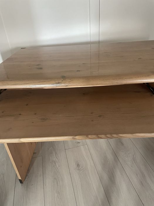 Biurko duże Black Red White plus zestaw membli