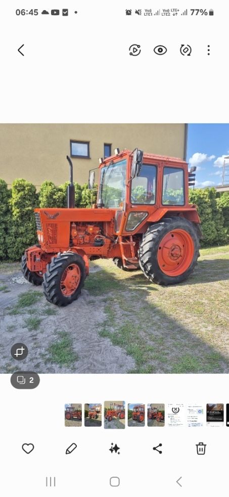 Ciągnik rolniczy MTZ 82