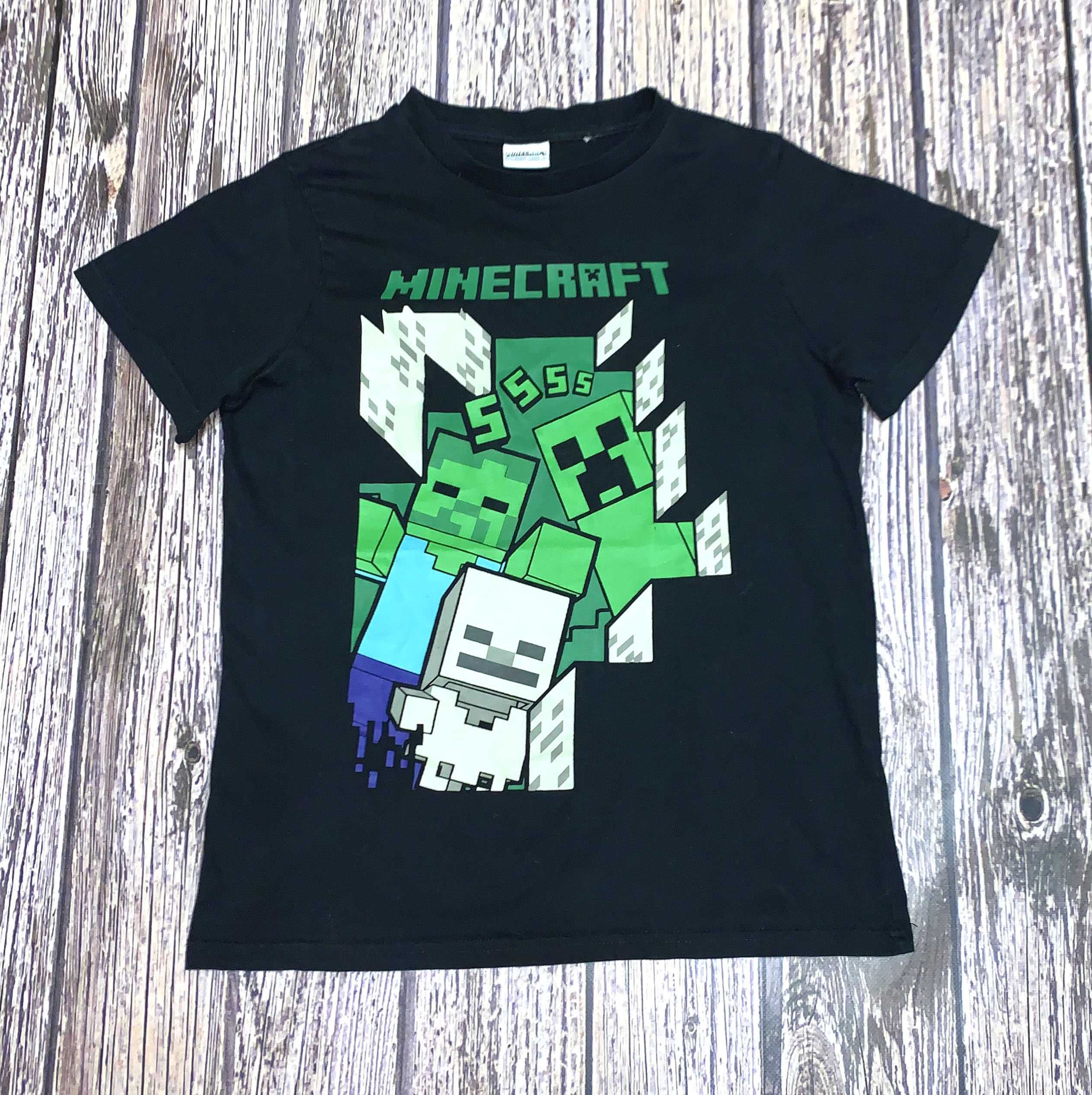 Футболка Minecraft для мальчика 11-12 лет, 146-152 см