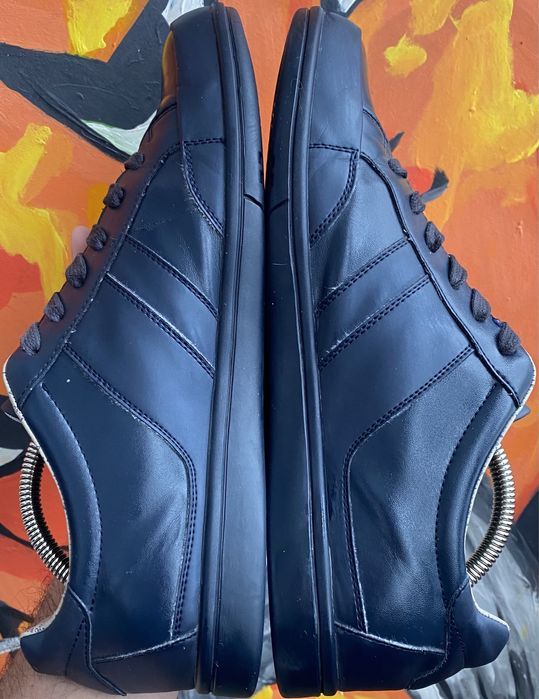 Boss Hugo Boss кроссовки кеды мокасины 43 размер кожаные оригинал