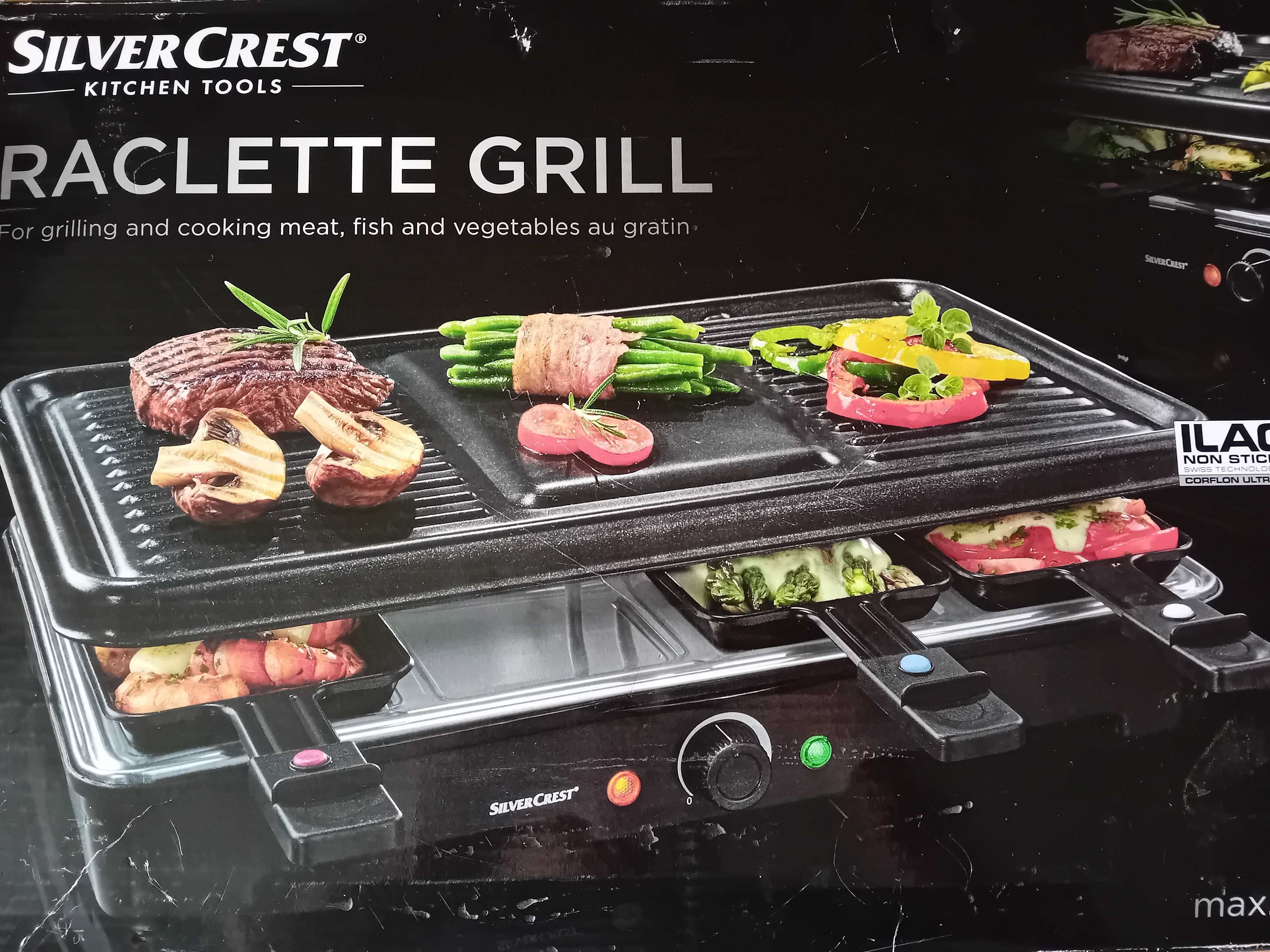 Raclette grill elektryczny SilverCrest 1200W