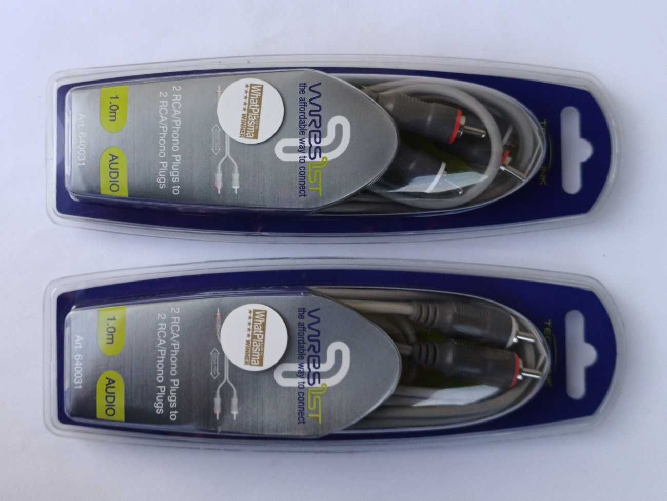 Kable audio Techlink 1m, 2 x RCA 2 sztuki