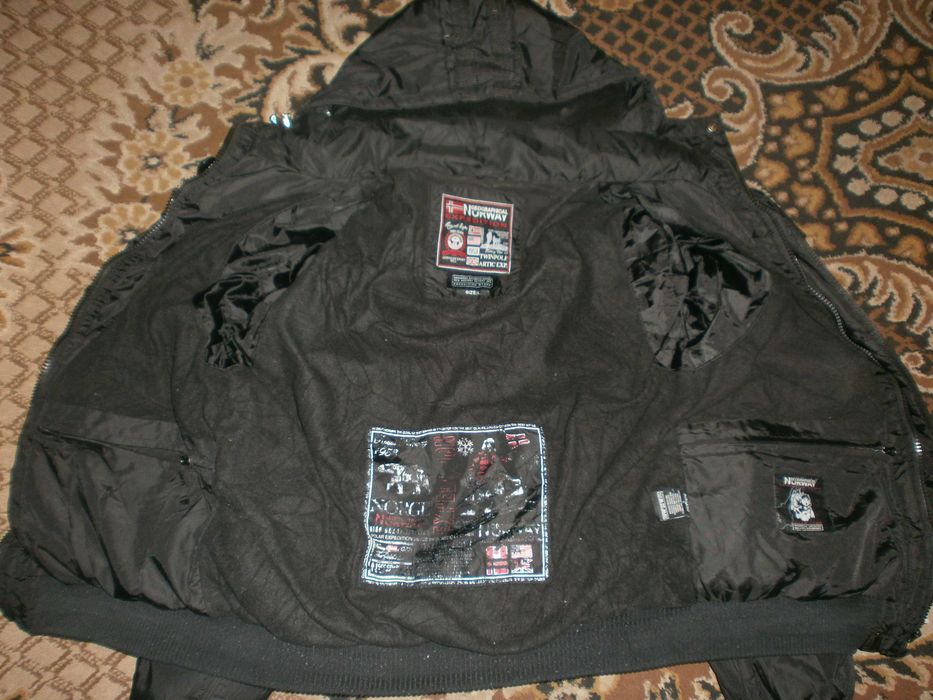 Куртка парка аляска Geographical Norway, разм. L, наш 52. ПОГ-64 см