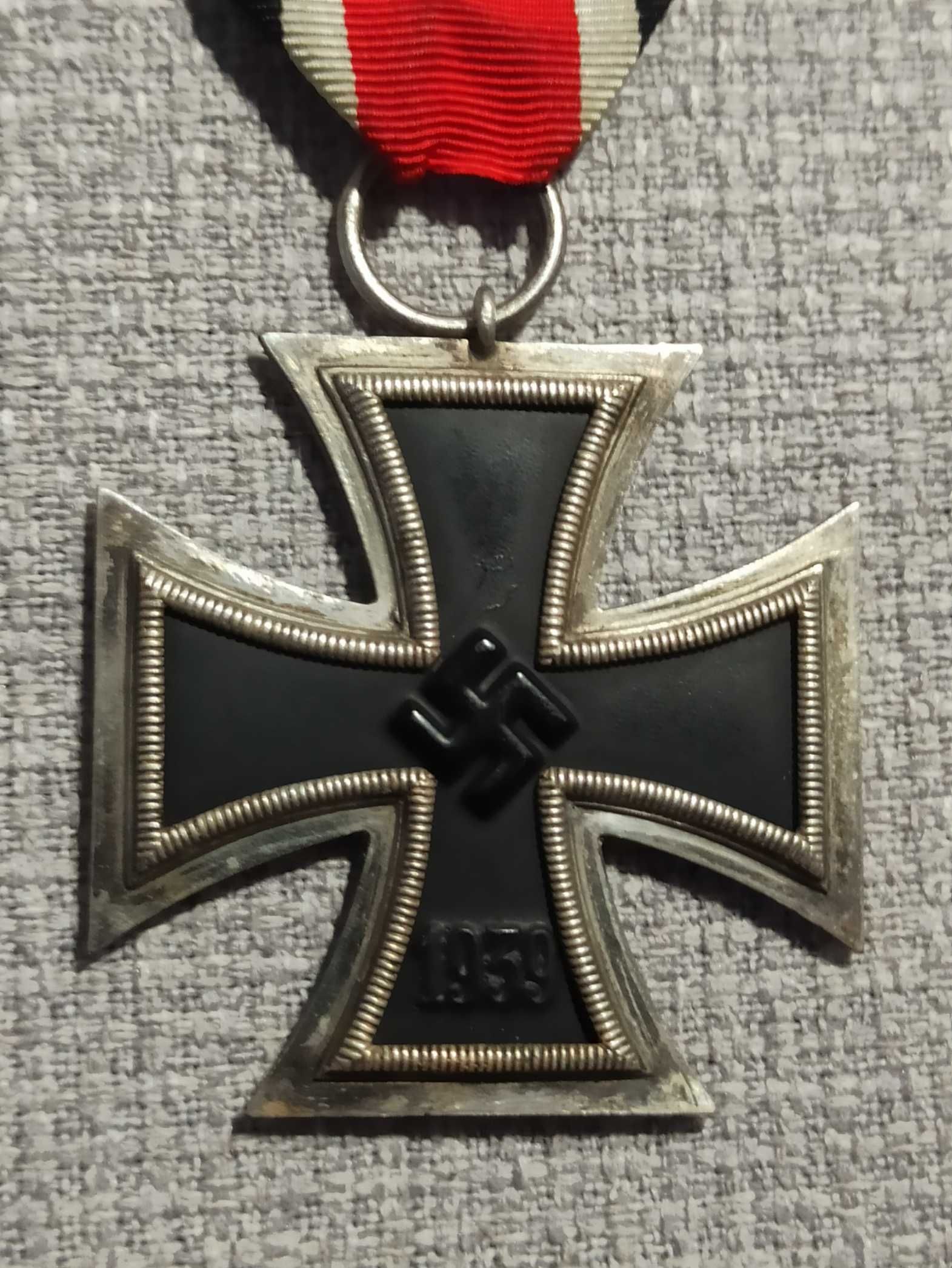 Krzyż żelazny EK2 1939 Frank&Reif ubergrosse 46,8x46,8 mm