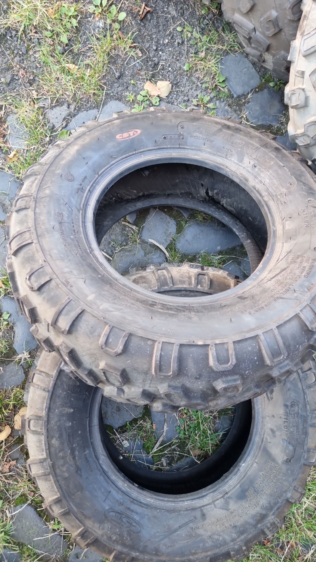 Opony CST quad 25x8.00-12 2szt