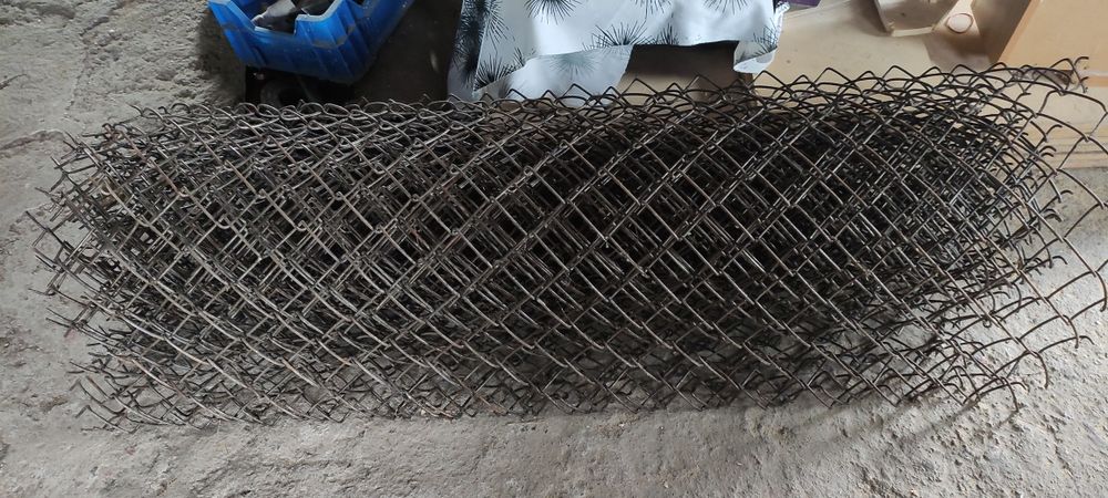 Siatka ogrodzeniowa mocna gruba PRL 4mm 150cm wys 2x10metrów