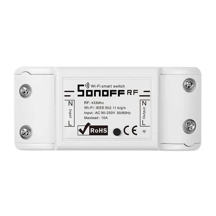 Inteligentny Przełącznik Wifi + Rf 433 Sonoff Rf R2 (New)