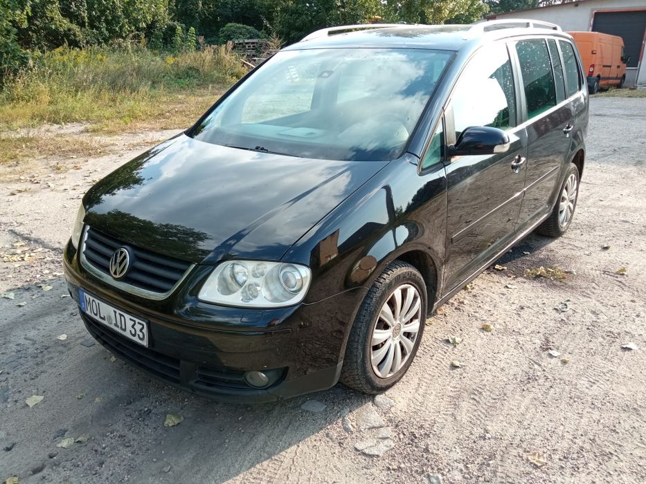 Wszystkie części VW Touran VW caddy LC9Z LC9X drzwi maska błotnik La7w