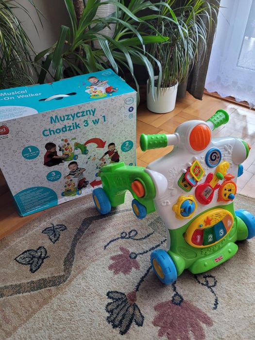 Muzyczny chodzik Smiki 3 w 1