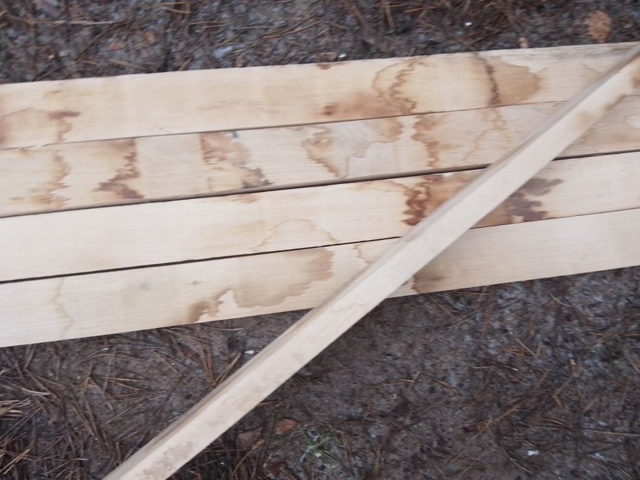 Deska dębowa, Lamela 120x6,5x2,3 cm, gładka, heblowana