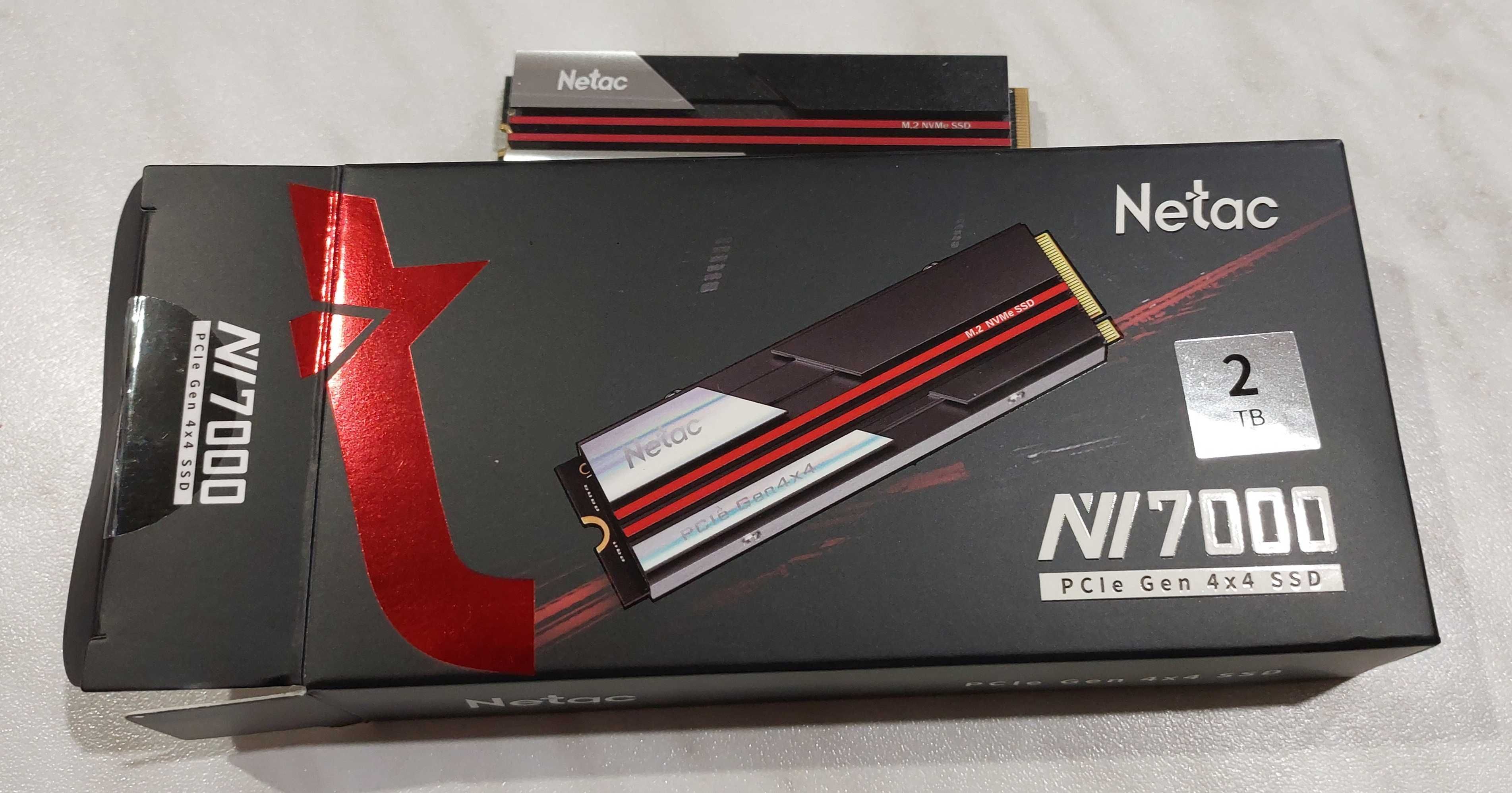 Netac M.2 SSD 2280 NVMe NV7000 2TB совместим с PS5 ПК playstation 5