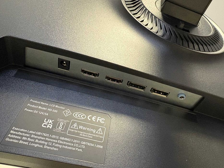 Monitor dla graczy LED Prechen HD-340 monitor 34 " 3440 x 1440 px