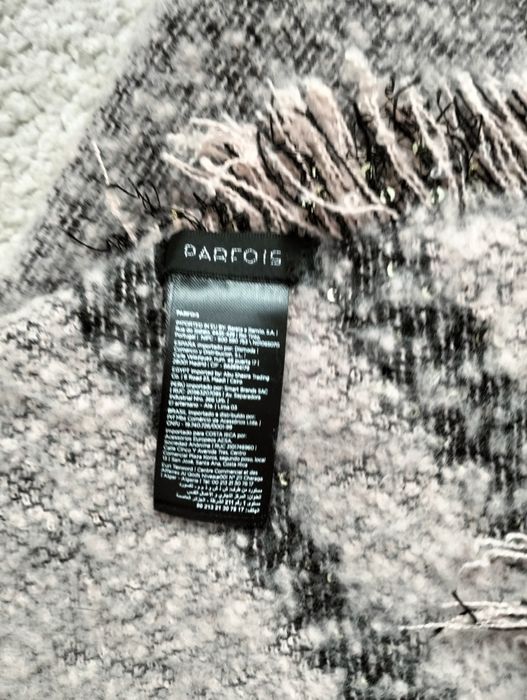 Chusta szal szalik bardzo ciepła 60x190