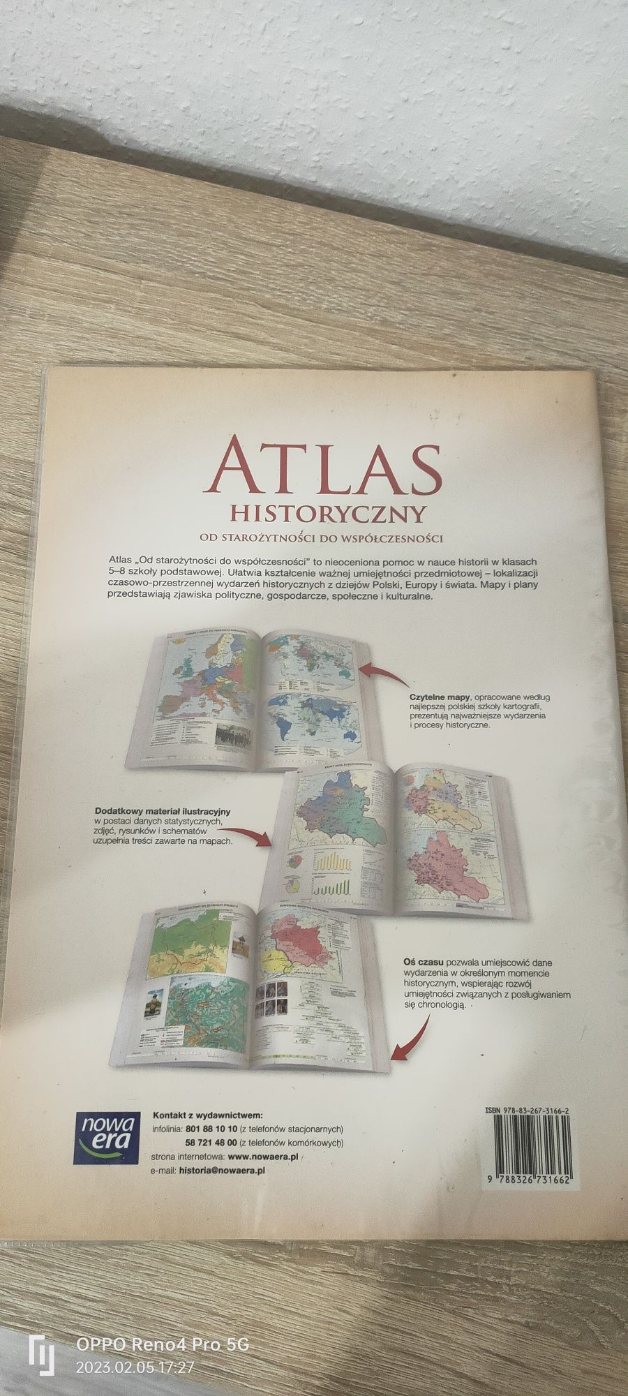 Atlas Historyczny - Od Starożytności do Współczesności - Klasa 5-8