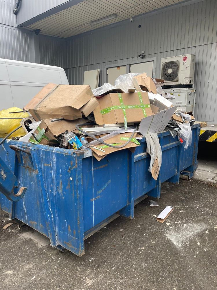 Wywóz gruzu kontenera odpadów śmieci budowa   Żory Tychy Rybnik
