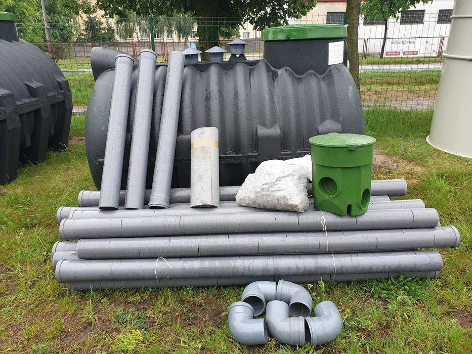 Oczyszczalnia drenażowa 2000l + 36 mb. drenaż