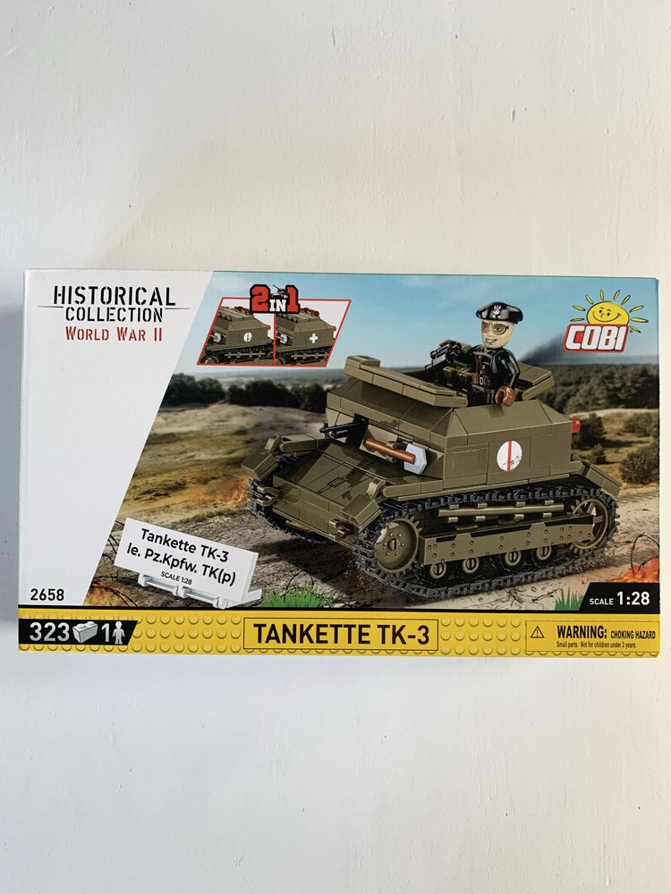 Klocki Cobi 2658 Czołg Tankette TK-3
