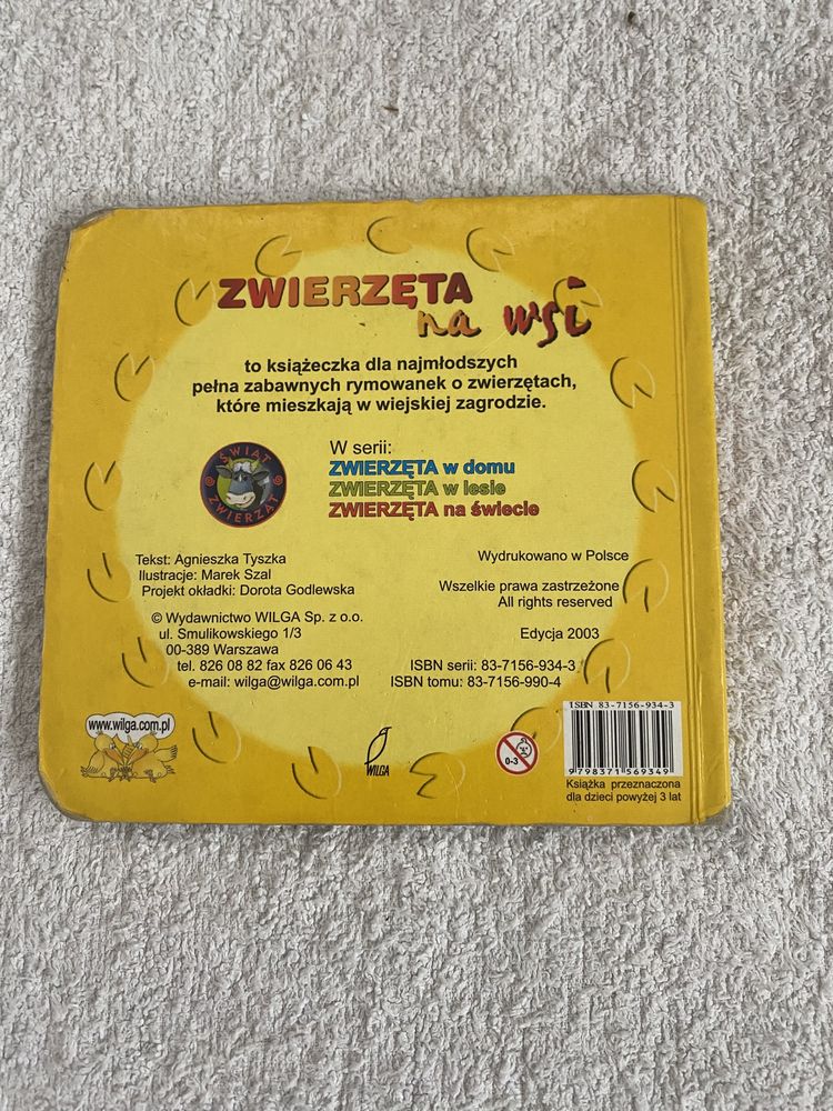 Książeczka-zwierzęta na wsi