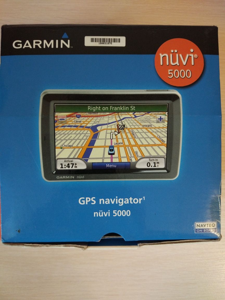 Автонавигатор GPS GARMIN nuvi 5000