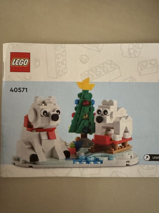 Lego misie polarne niedźwiedzie