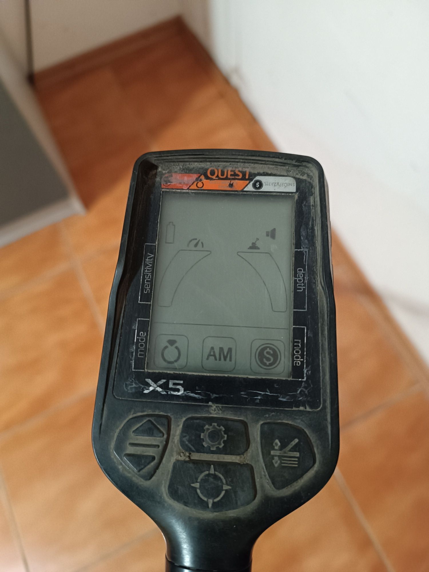 Метлошукач Quest X5, GARRET ACE EURO, котушка Quest IPA XL