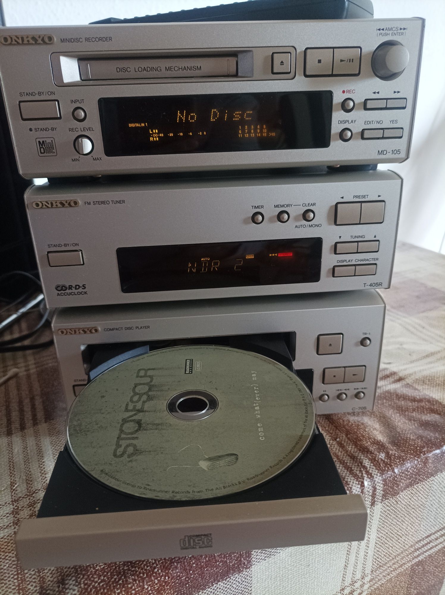 Onkyo,CD-C705,Tuner- T 405 R