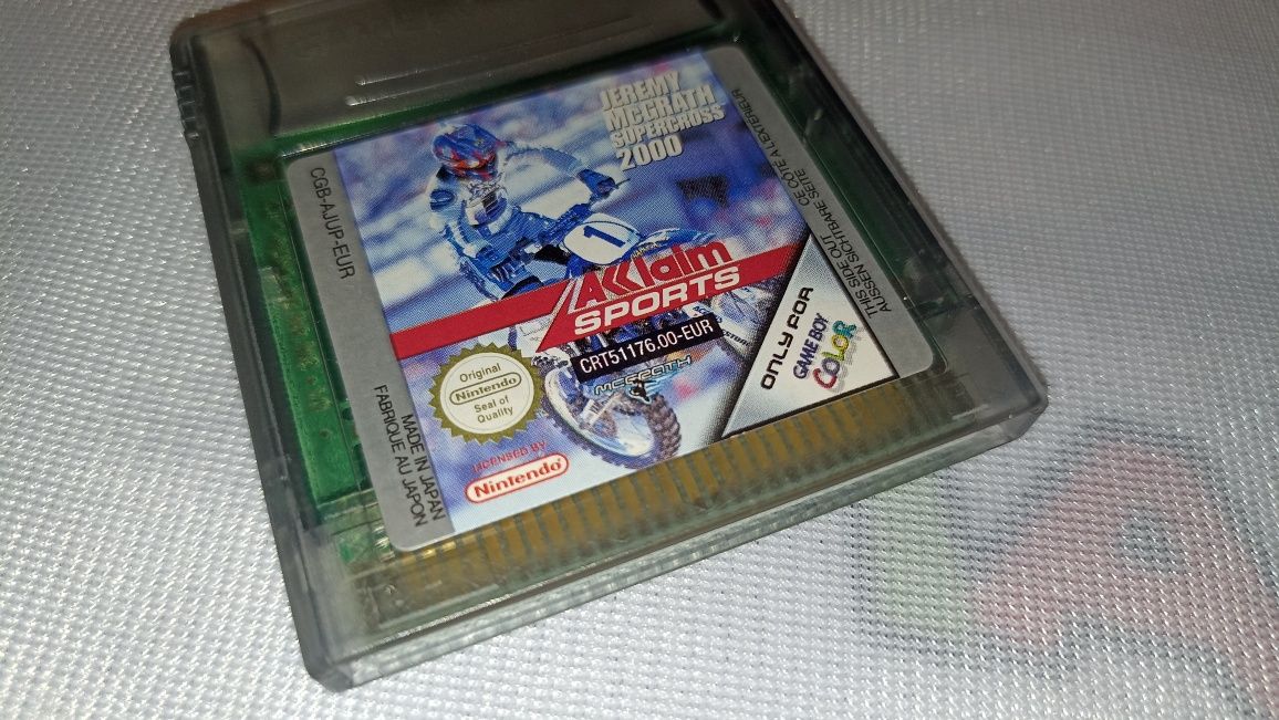 Jeremy McGrath Supercross 2000 Nintendo Game Boy Color sprawna