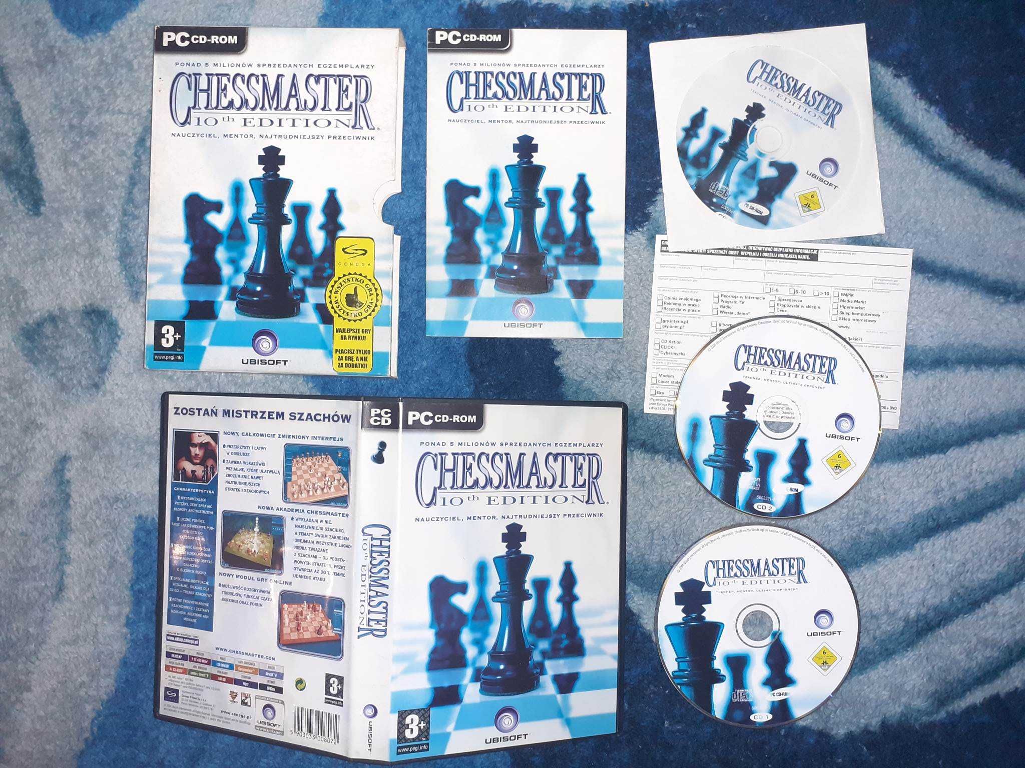 Chessmaster 10th Edition PC - Ed. PREMIEROWA - Polska - UNIKAT