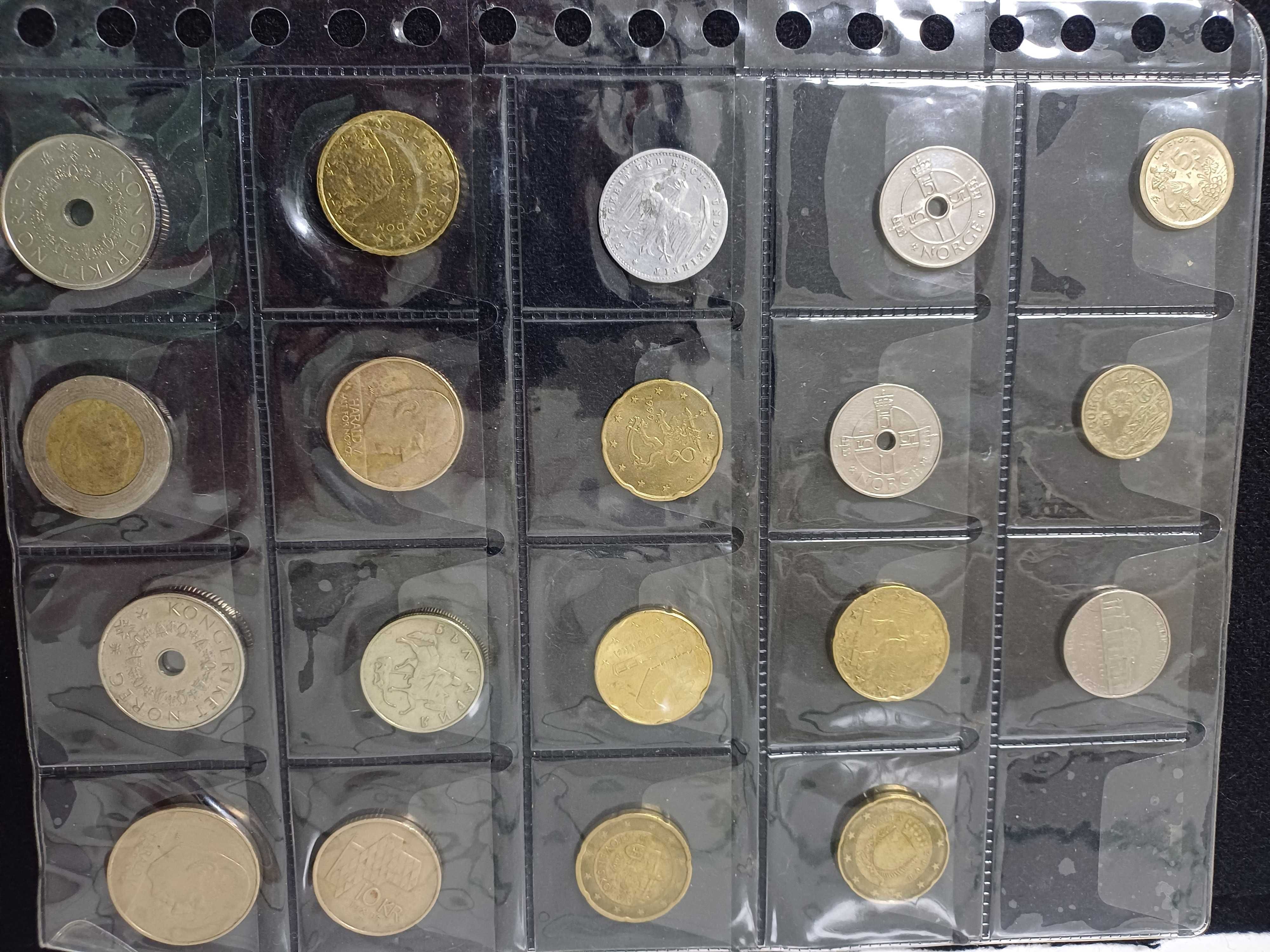 Moedas de vários países 51 unidades
