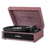 Вініловий програвач Victrola The Parker, Lambskin Dusty Rose