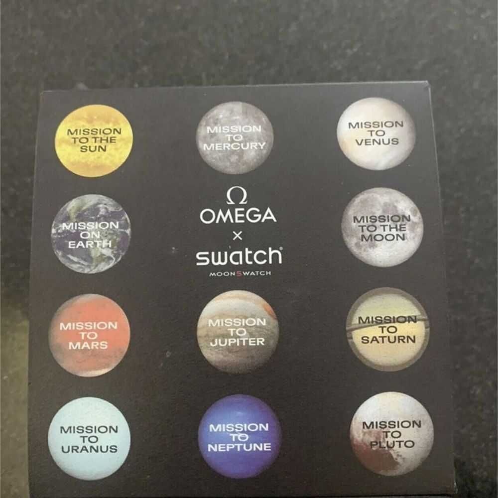 Omega x Swatch SO33M100 - Moon z Bezpiecznym Zwrotem