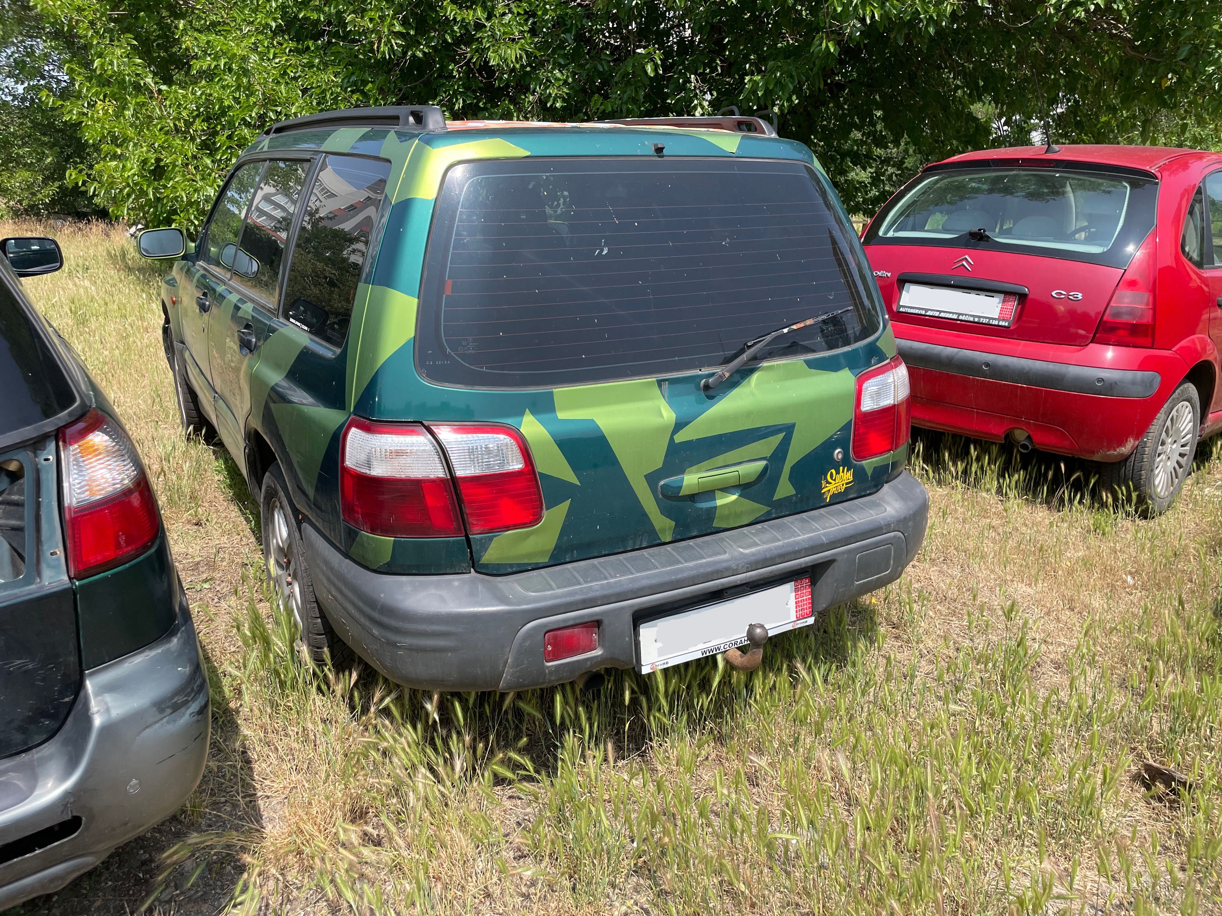 Двері Subaru Forester SF (1997—2002)