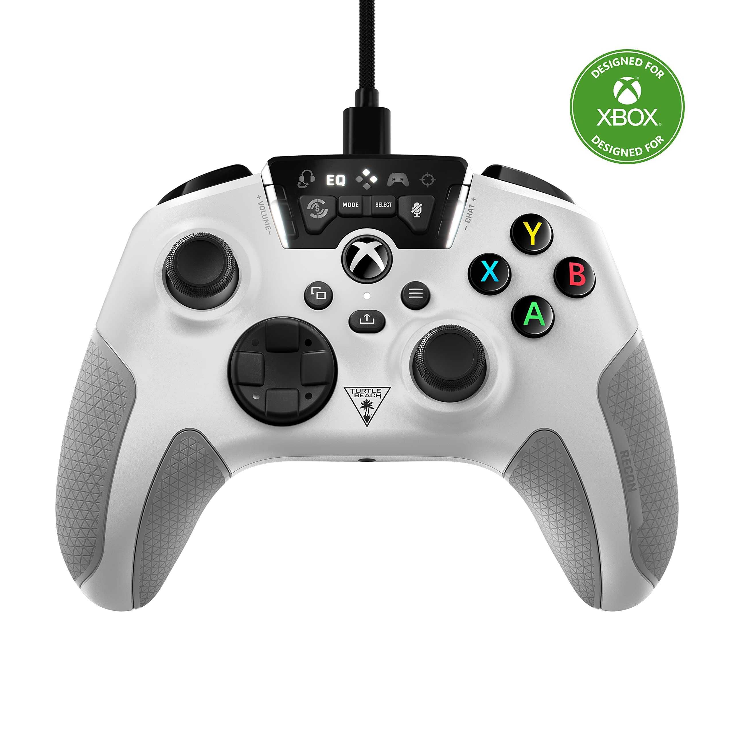 Comando Turtle Beach Recon Wired White (PC e XBOX)