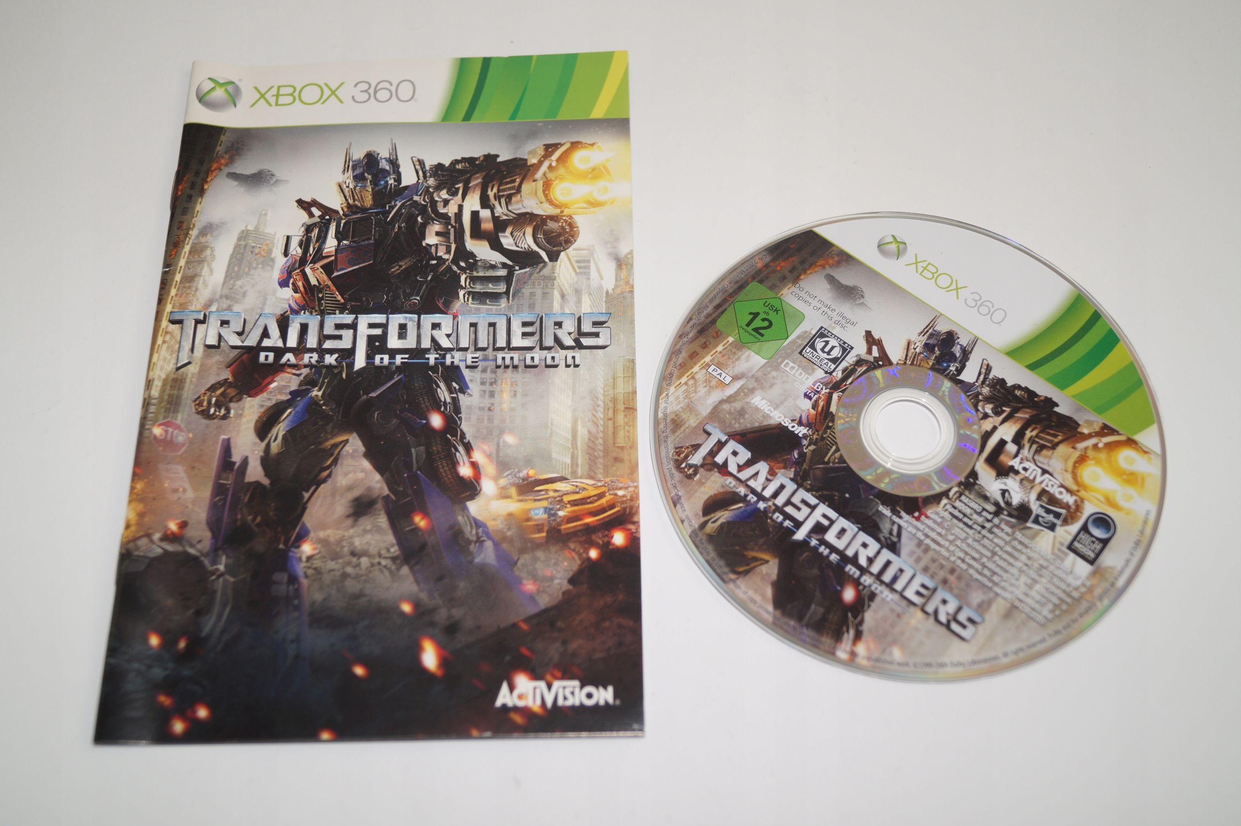 Transformers: Dark Of The Moon Microsoft Xbox 360