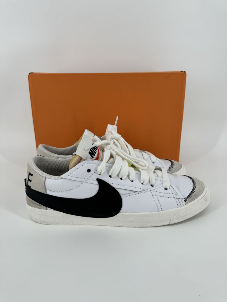 Nike sportswear blazer low jumbo białe sneakersy tenisówki męskie 47,5